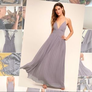 Lulu’s Maxi Bridesmaid Dress XS